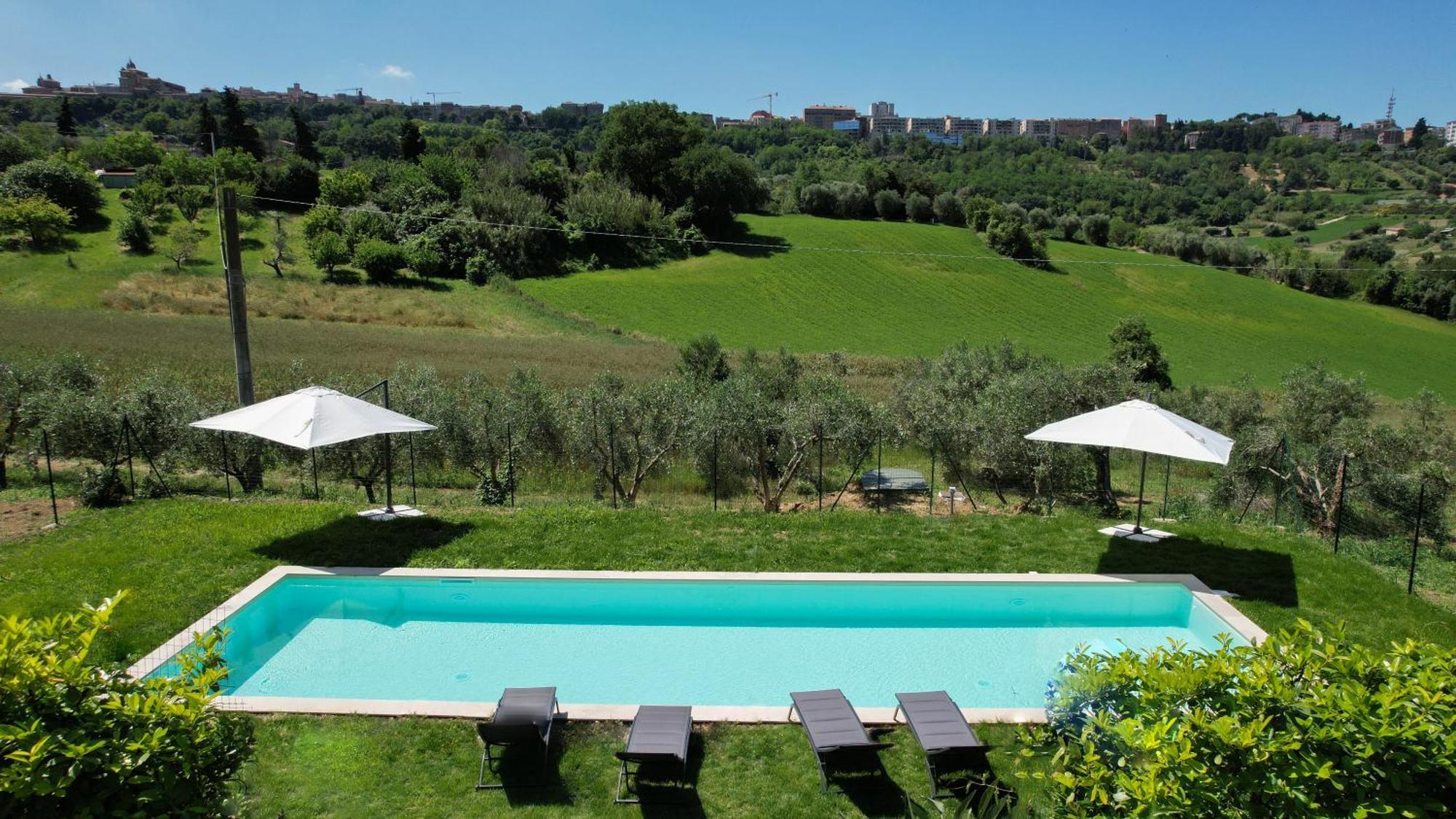 Dimora Rosa Bianca Hotel Macerata Eksteriør billede